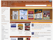 Tablet Screenshot of crowood.com